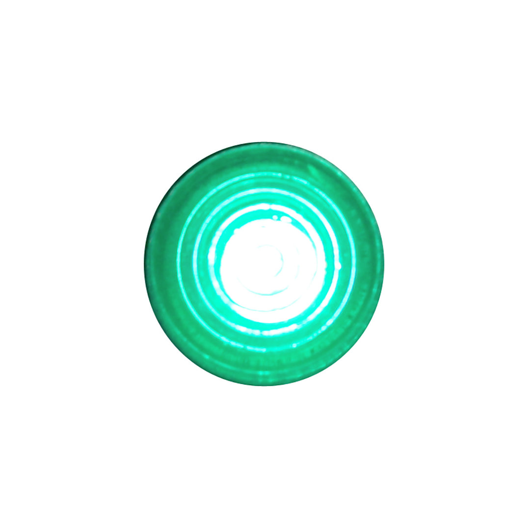 Single LED Indicator Light - Green - View 1