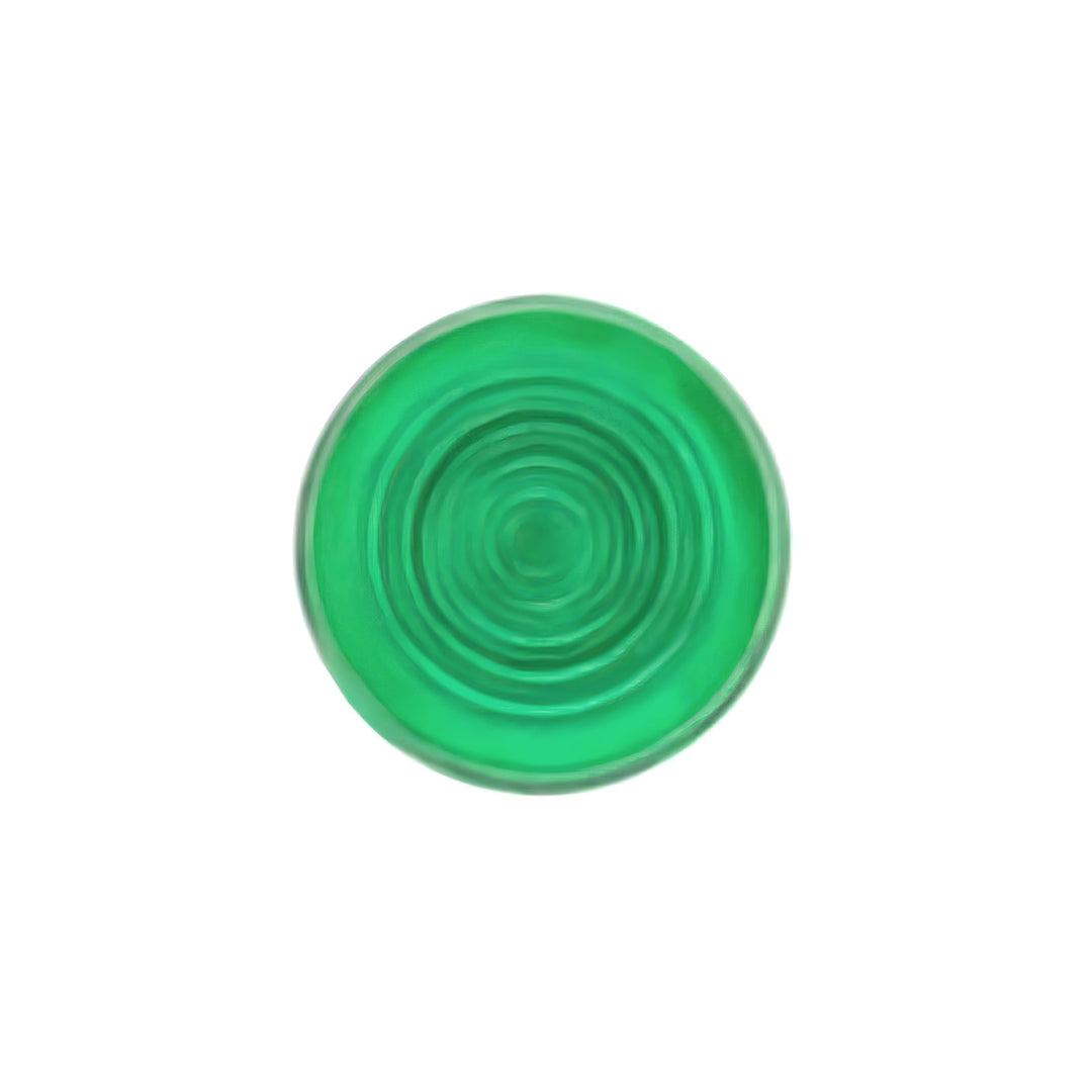 Single LED Indicator Light - Green - View 2