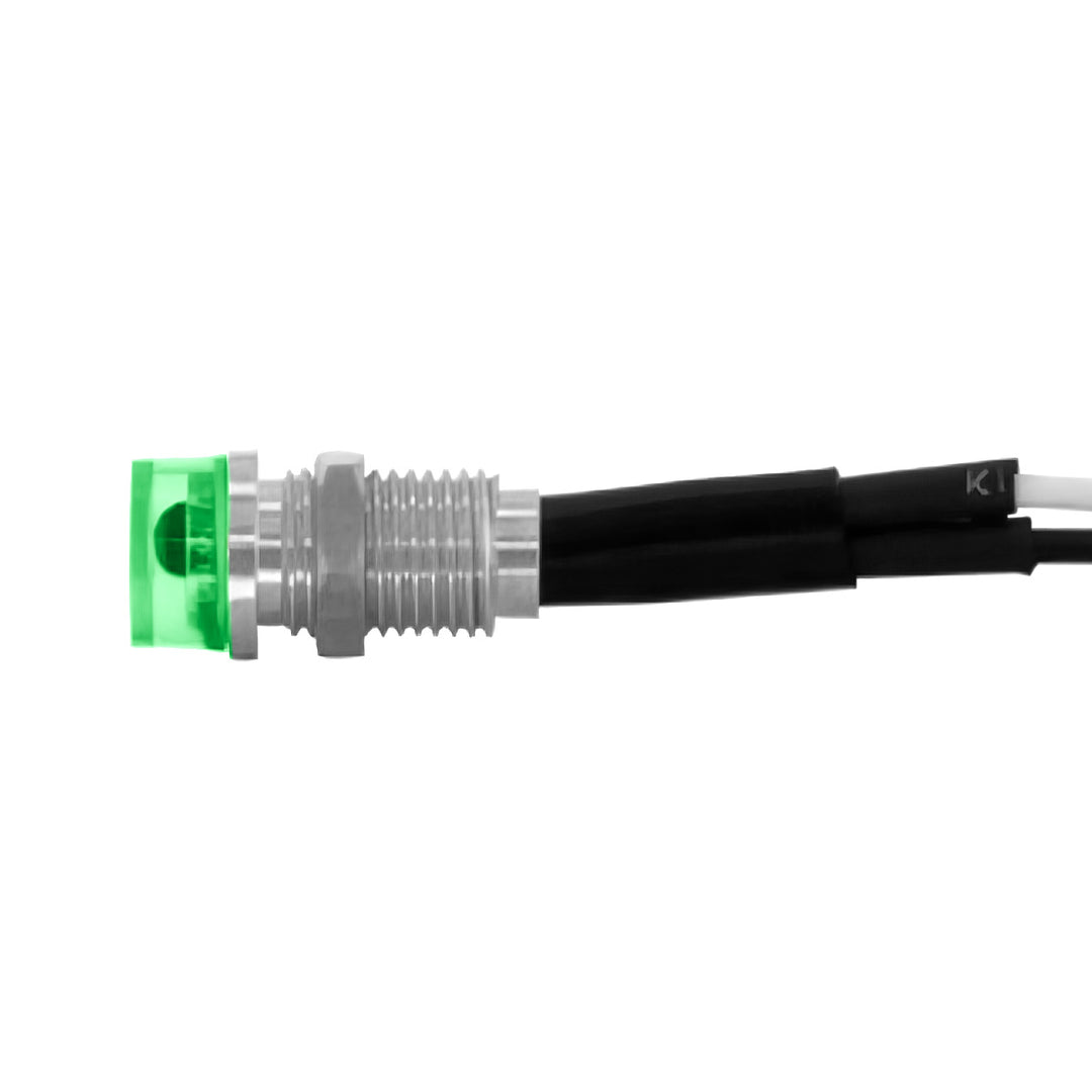 Single LED Indicator Light - Green - View 3