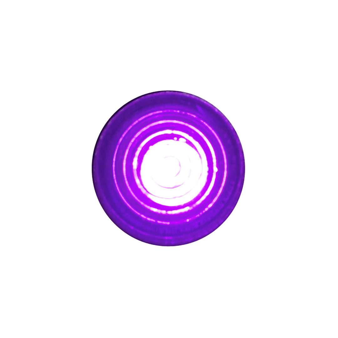 Single LED Indicator Light - Purple - View 1