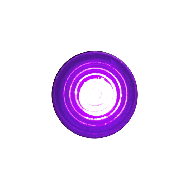 Single LED Indicator Light - Purple - View 1