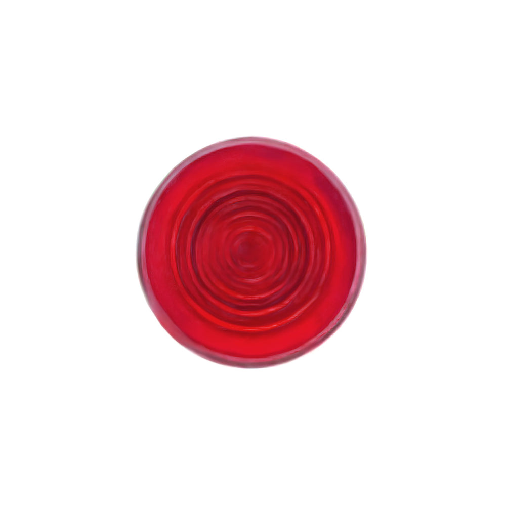 Single LED Indicator Light - Red - View 2