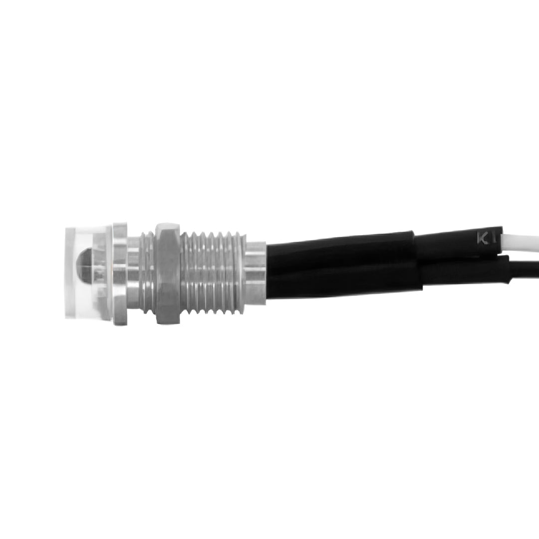 Single LED Indicator Light - White - View 3