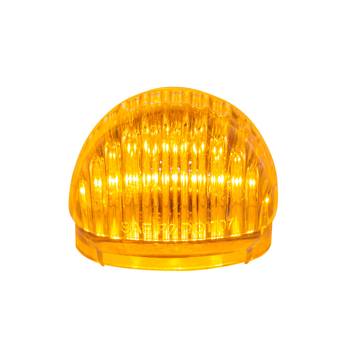 5 LED Dual Function Guide Headlight Turn Signal Light - Amber LED/Amber Lens (Bulk) - View 1