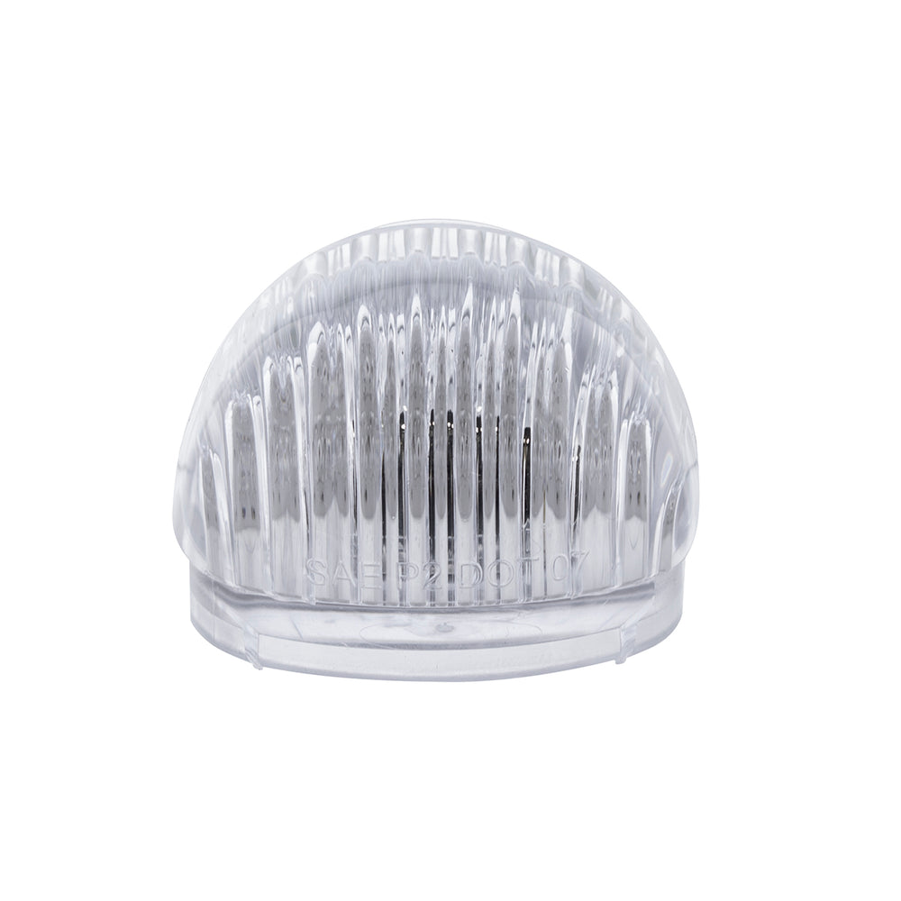 5 LED Dual Function Guide Headlight Turn Signal Light - Amber LED/Clear Lens (Bulk) - View 2