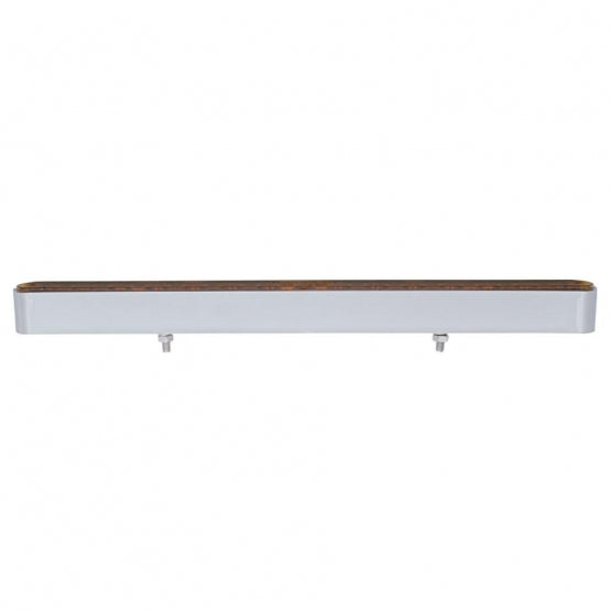 14 LED 12" Turn Signal Light Bar With Bezel - Amber LED/Amber Lens - View 4