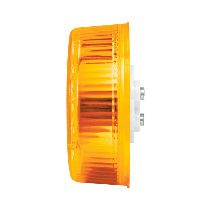9 LED 2.5" Round Pure Reflector Light Kit (Clearance/Marker) - Amber LED/Amber Lens - View 10