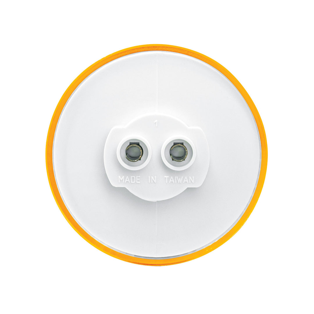 9 LED 2.5" Round Pure Reflector Light Kit (Clearance/Marker) - Amber LED/Amber Lens - View 11