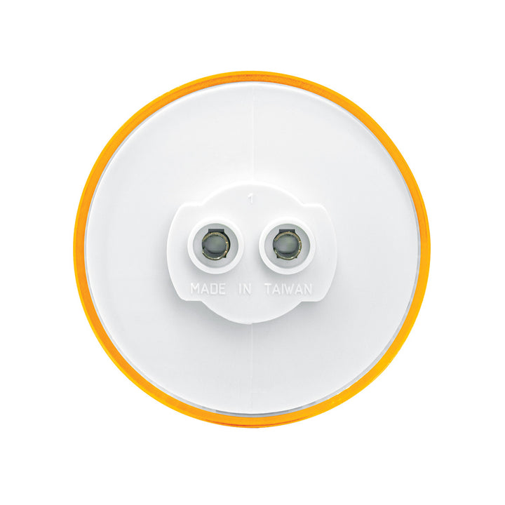 9 LED 2.5" Round Pure Reflector Light Kit (Clearance/Marker) - Amber LED/Amber Lens - View 11