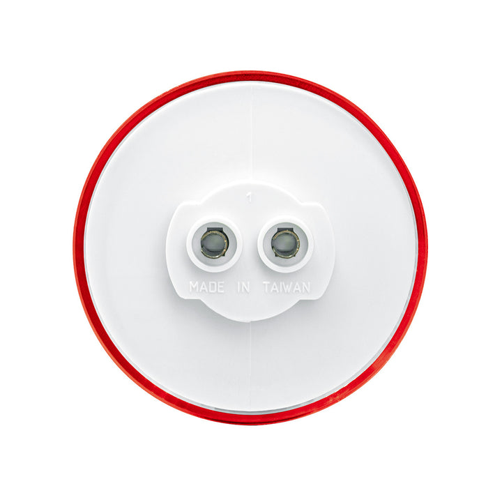 9 LED 2.5" Round Pure Reflector Light Kit (Clearance/Marker) - Red LED/Red Lens - View 7