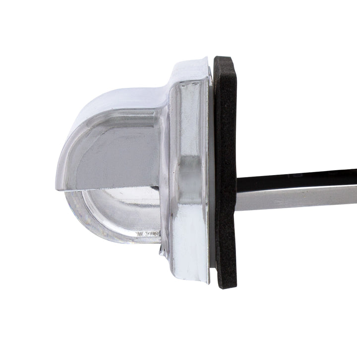 2 White LED Chrome License Plate Light/Utility Light - Competition Series - View 6