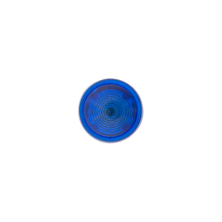 Blue Warning Light 16 Amp 12V w/2 Lucar Terminals, 1 Pc. - View 2