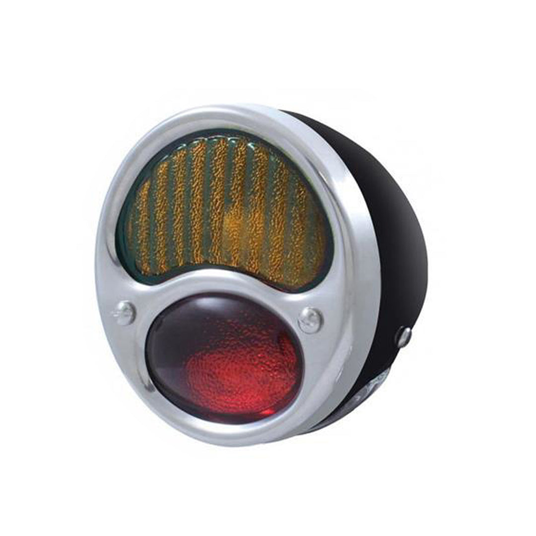 6V Tail Light Assembly With Black Housing For 1928-31 Ford Model A - L/H - View 1