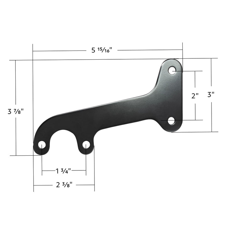 Black Painted Steel Tail Light Bracket For 1938-56 Ford Truck - View 4