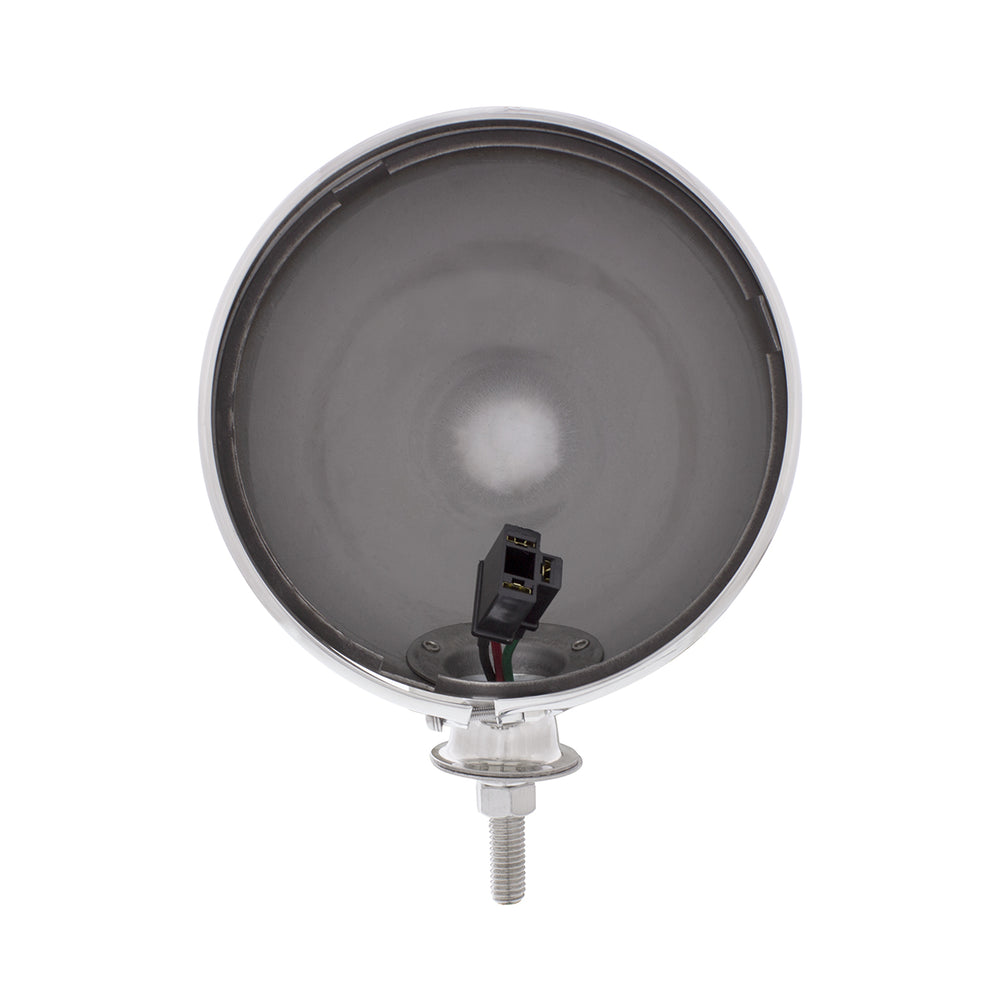 7" Stainless Dietz Style Headlight Housing Only and 34222 Pigtail (Pair) - View 2