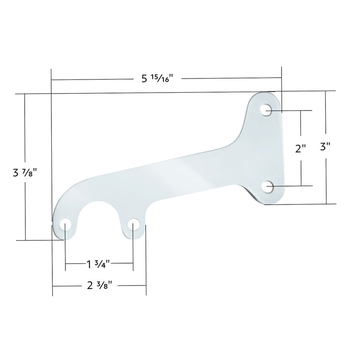 Polished Stainless Steel Tail Light Bracket For 1938-56 Ford Truck - View 4