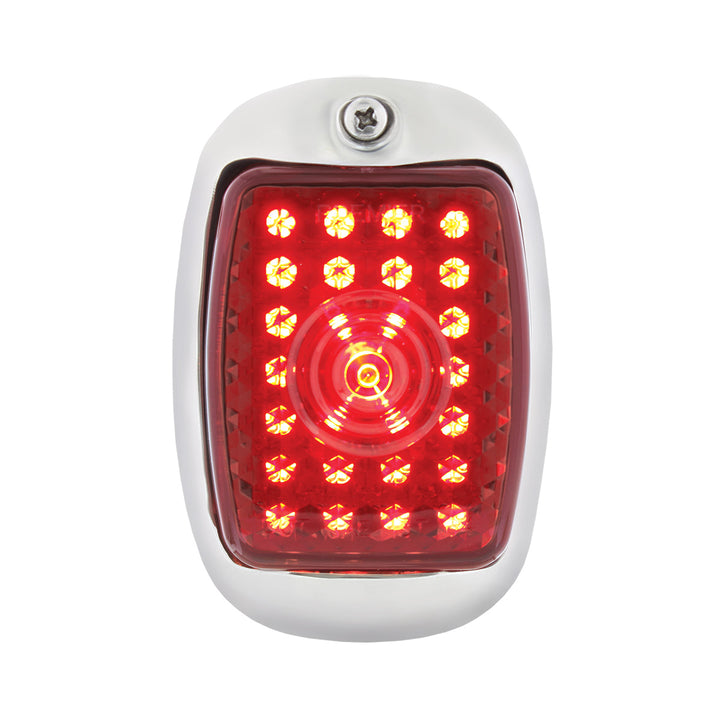 27 LED Tail Light Assembly With 6 LED LP Light &amp; SS Housing For 1937-38 Chevy Passenger Car - L/H - View 1