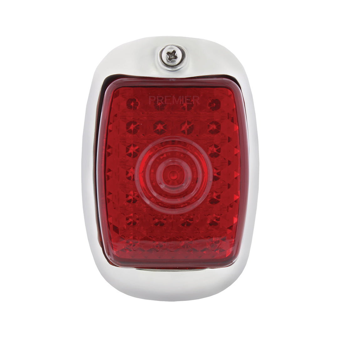 27 LED Tail Light Assembly With 6 LED LP Light &amp; SS Housing For 1937-38 Chevy Passenger Car - L/H - View 2