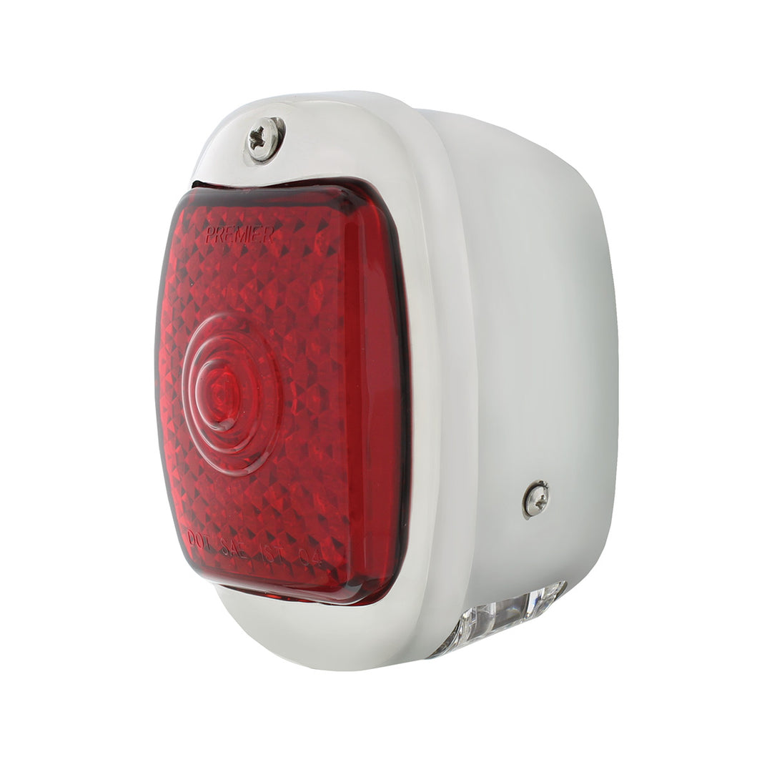 27 LED Tail Light Assembly With 6 LED LP Light &amp; SS Housing For 1937-38 Chevy Passenger Car - L/H - View 3