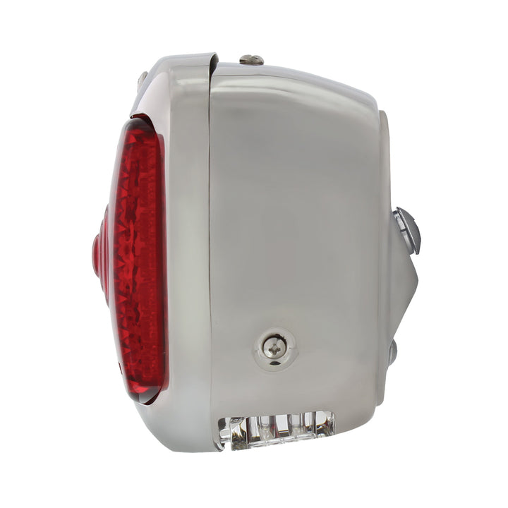 27 LED Tail Light Assembly With 6 LED LP Light &amp; SS Housing For 1937-38 Chevy Passenger Car - L/H - View 4