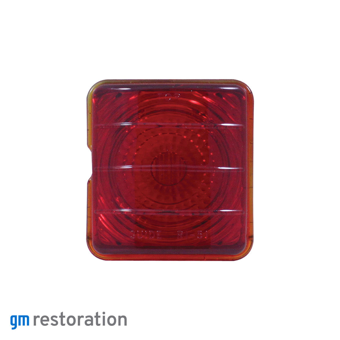 Glass Tail Light Lens For 1951-52 Chevy Passenger Car - View 1