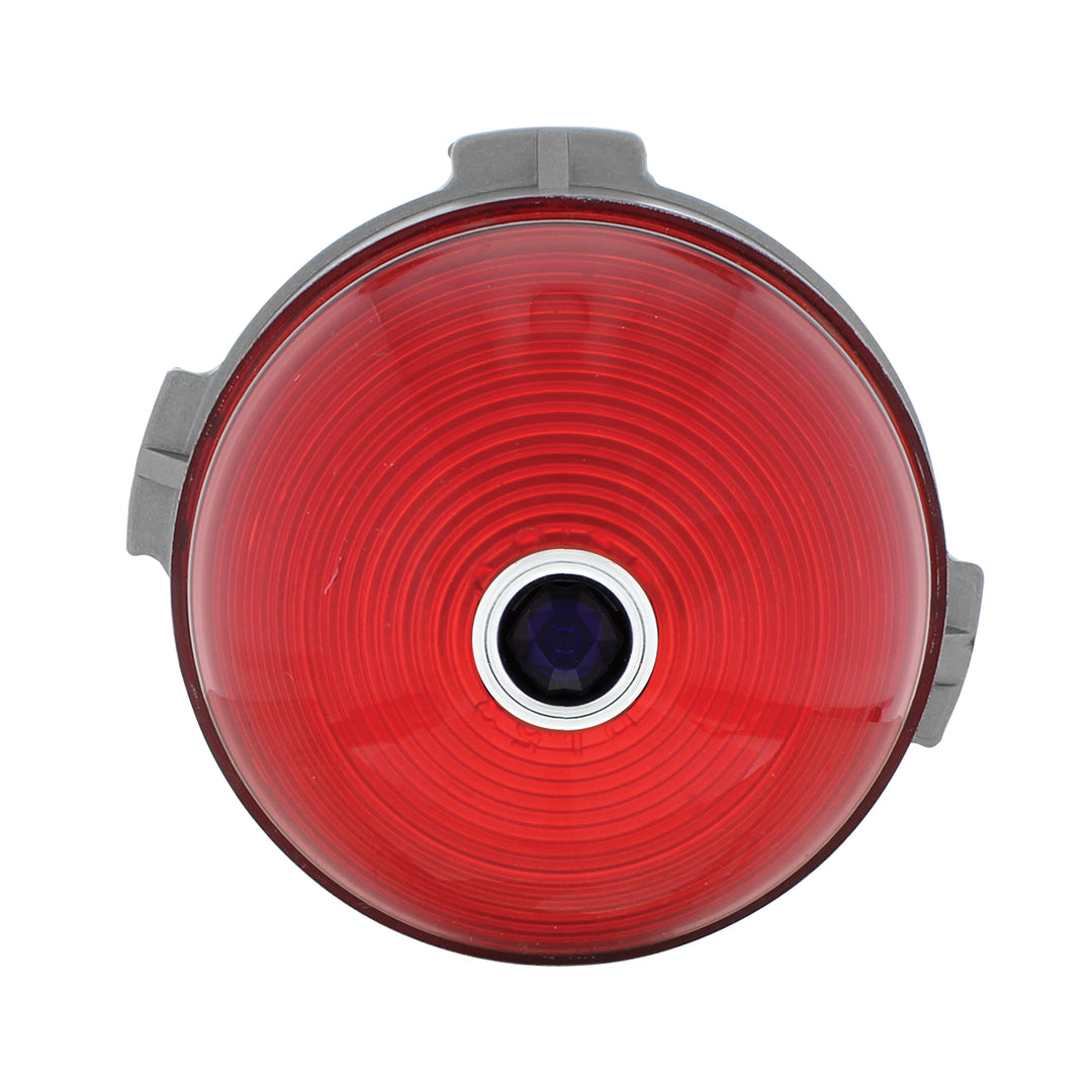 Center Tail Light Lens With Blue Dot For 1953 Chevy Passenger Cars - View 1