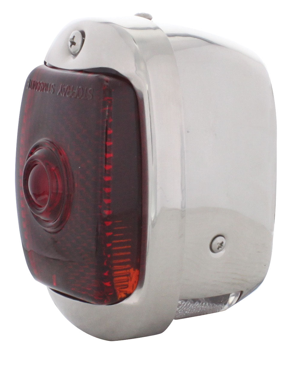 Tail Light Assembly With Stainless Steel Housing For 1937-1938 Chevrolet Passenger Car - L/H - View 3