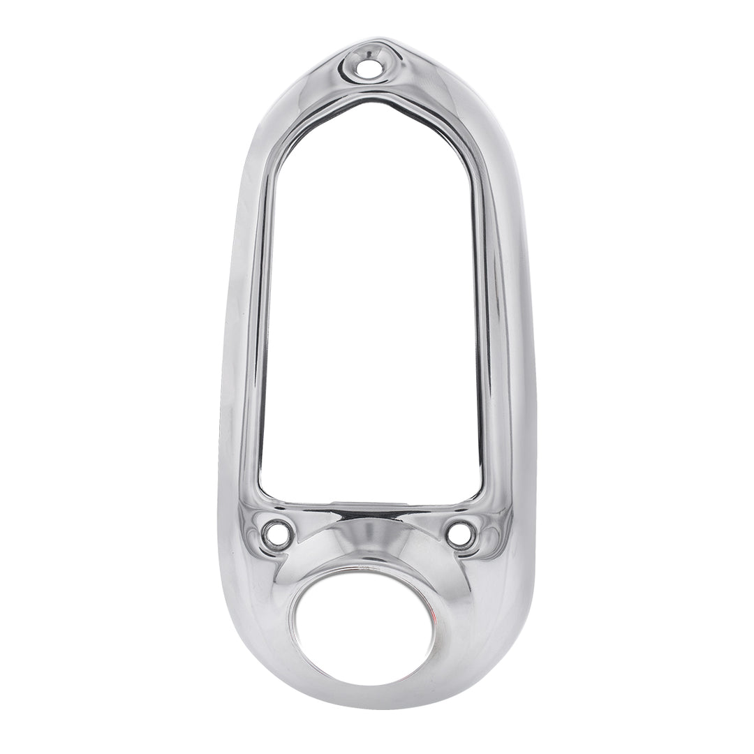 Stainless Steel Tail Light Bezel For 1949-50 Chevy Passenger Car - R/H - View 1