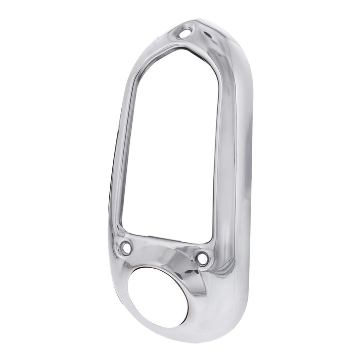 Stainless Steel Tail Light Bezel For 1949-50 Chevy Passenger Car - R/H - View 2