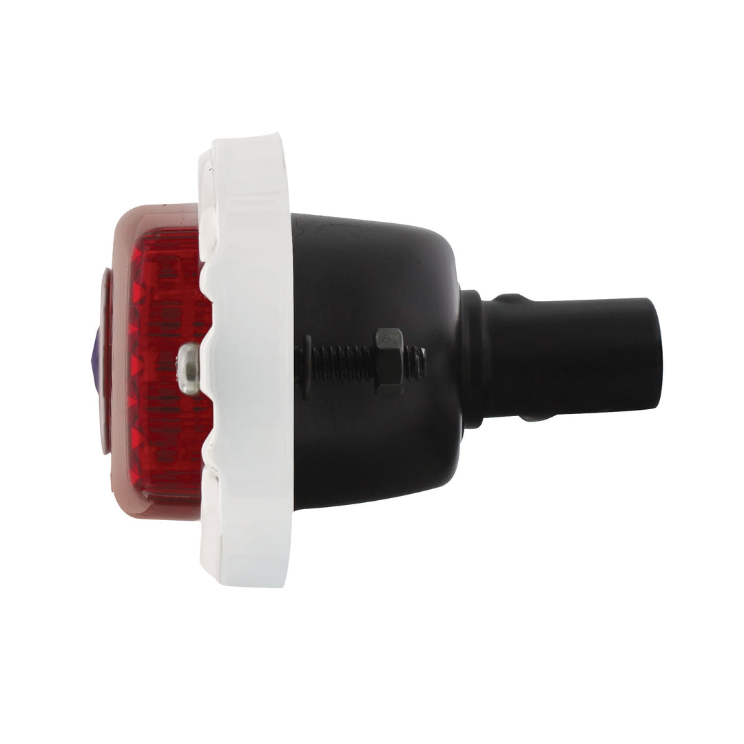 36 LED Tail Light With SS Rim &amp; Blue Dot For 1941-48 Chevy Passenger Car - R/H - View 4