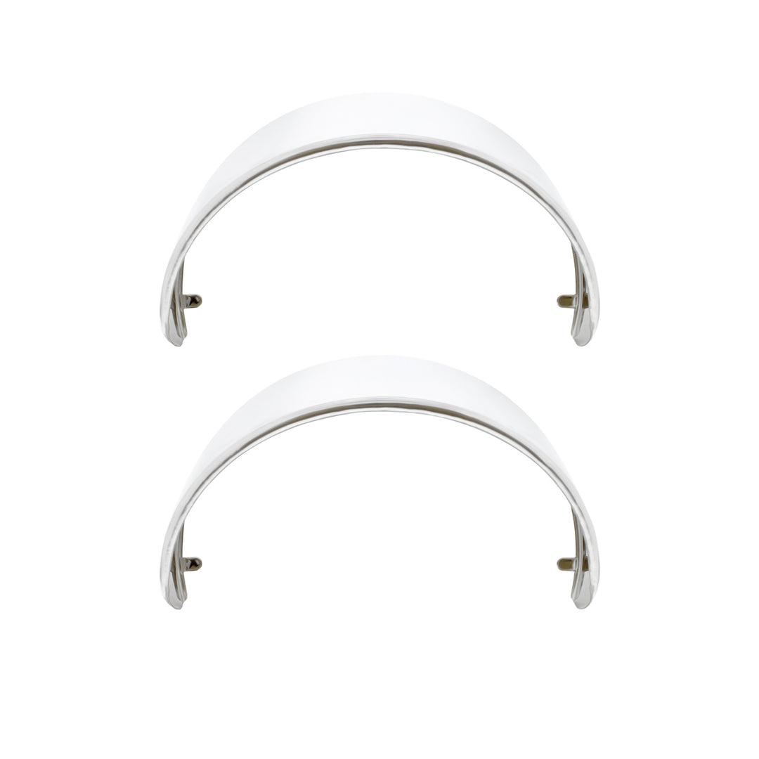Stainless Steel Outside Mount Headlight Visor (Pair) - View 2