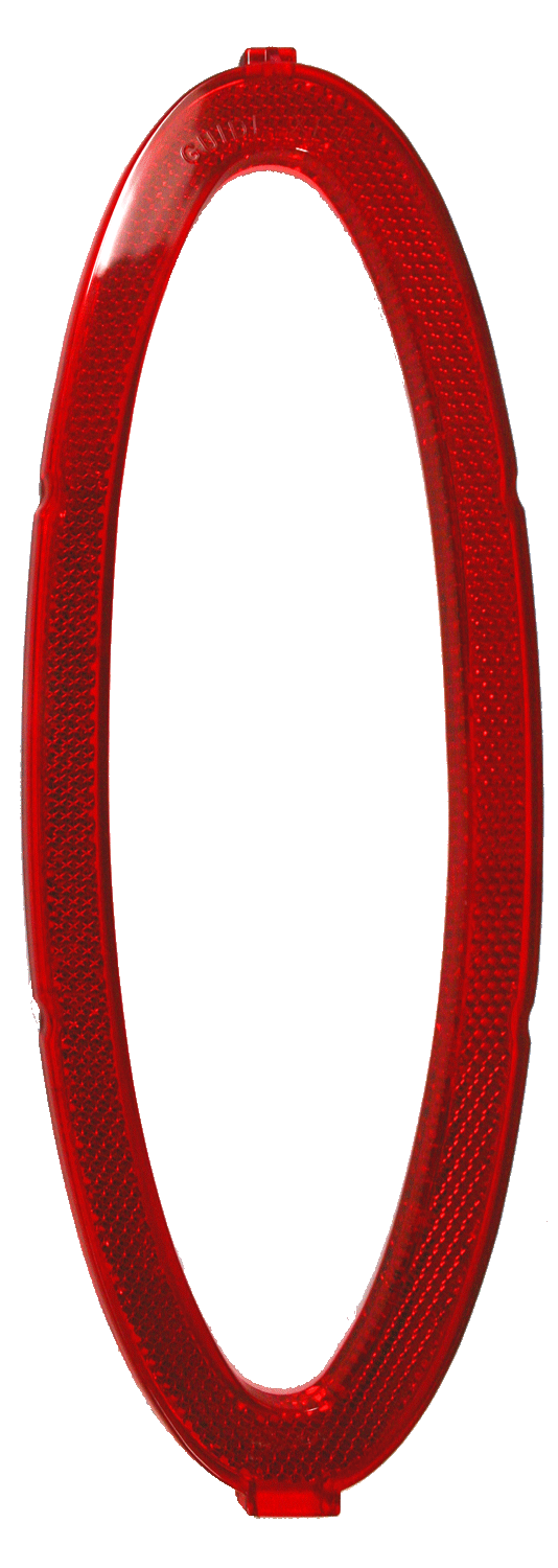 Tail Light Red Reflector Ring For 1954 Chevy Passenger Car - View 1