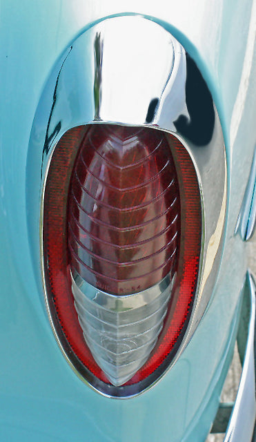 Tail Light Red Reflector Ring For 1954 Chevy Passenger Car - View 2
