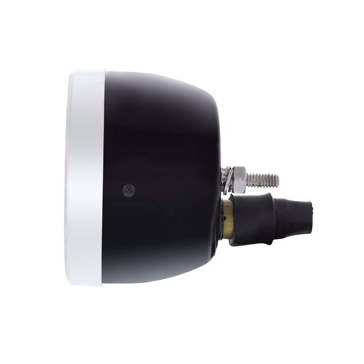 Tail Light Assembly With Stainless Steel Bezel &amp; Black Housing For 1954-55 Chevy Truck - View 5