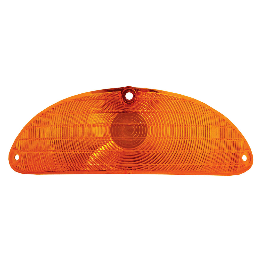 Plastic Park Light Lens For 1955 Chevy Passenger Car, Amber - View 1