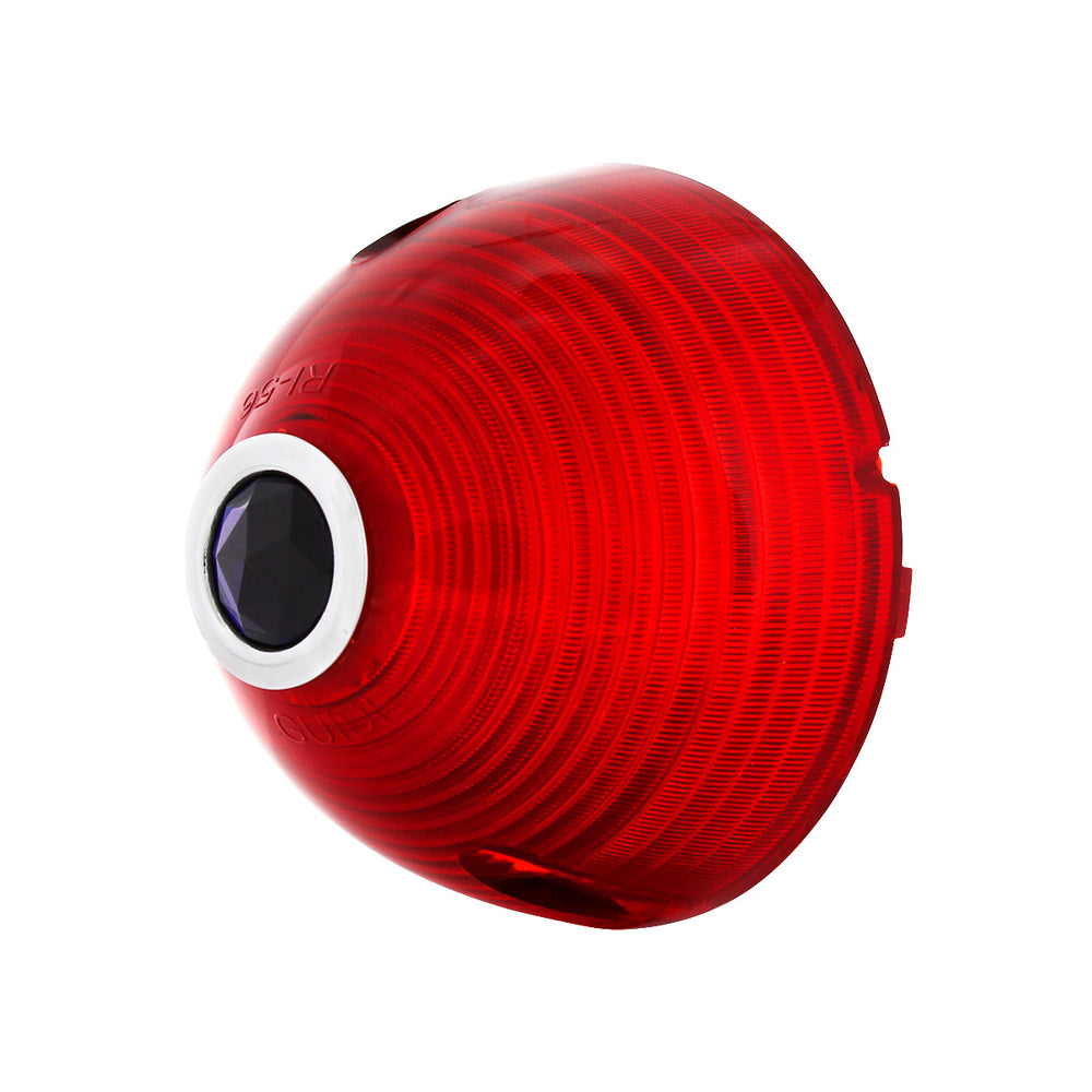 Tail Light Lens With Blue Dot For 1956 Chevy Passenger Car - View 2