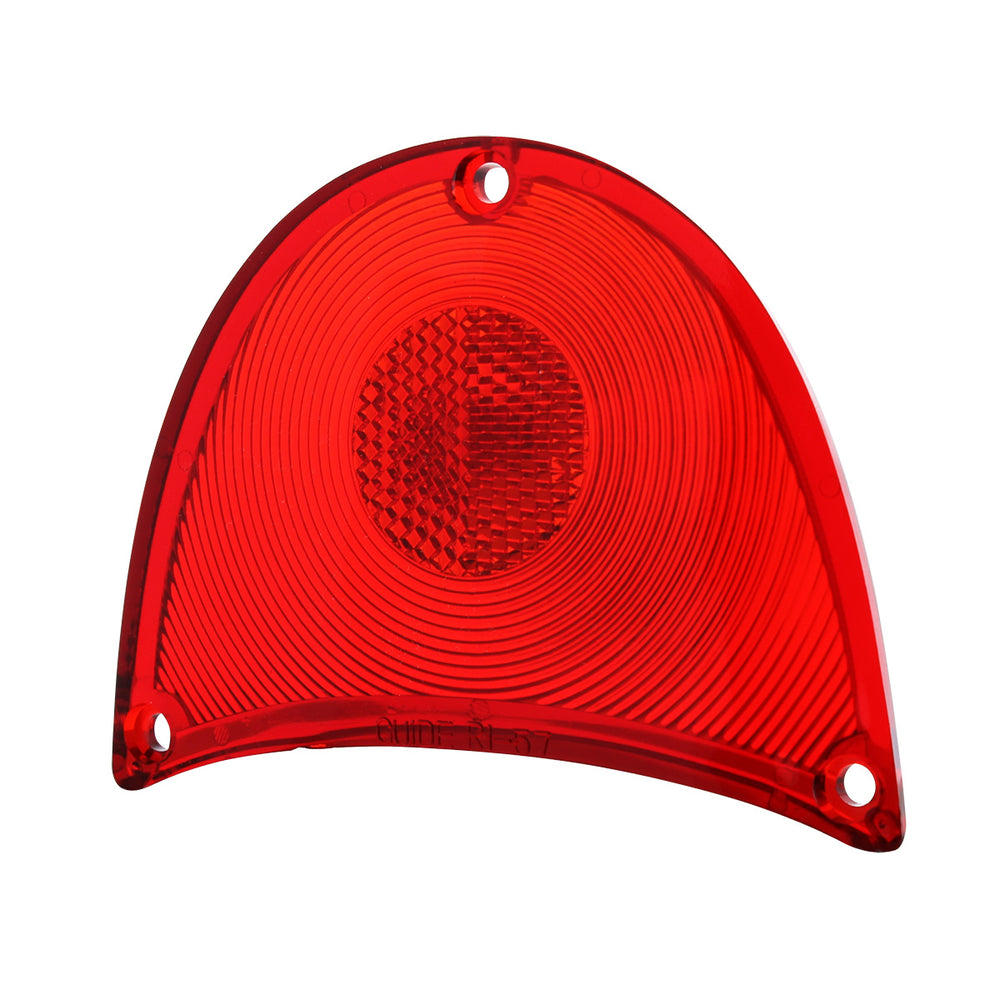 Tail Light Lens With "Guide" Script For 1957 Chevy Passenger Car - View 2