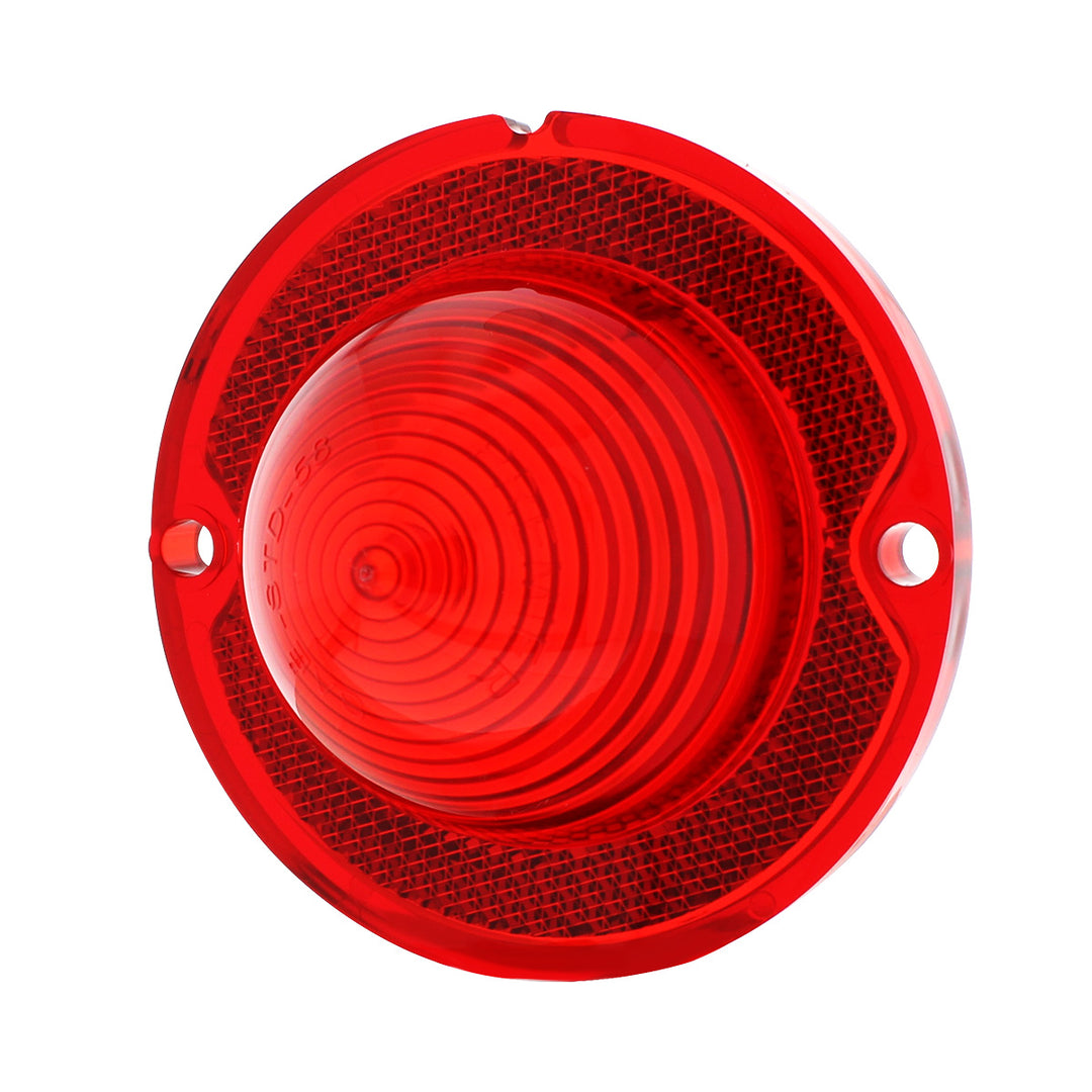 Tail Light Lens With "Guide" Script For 1958 Chevy Passenger Car - View 2