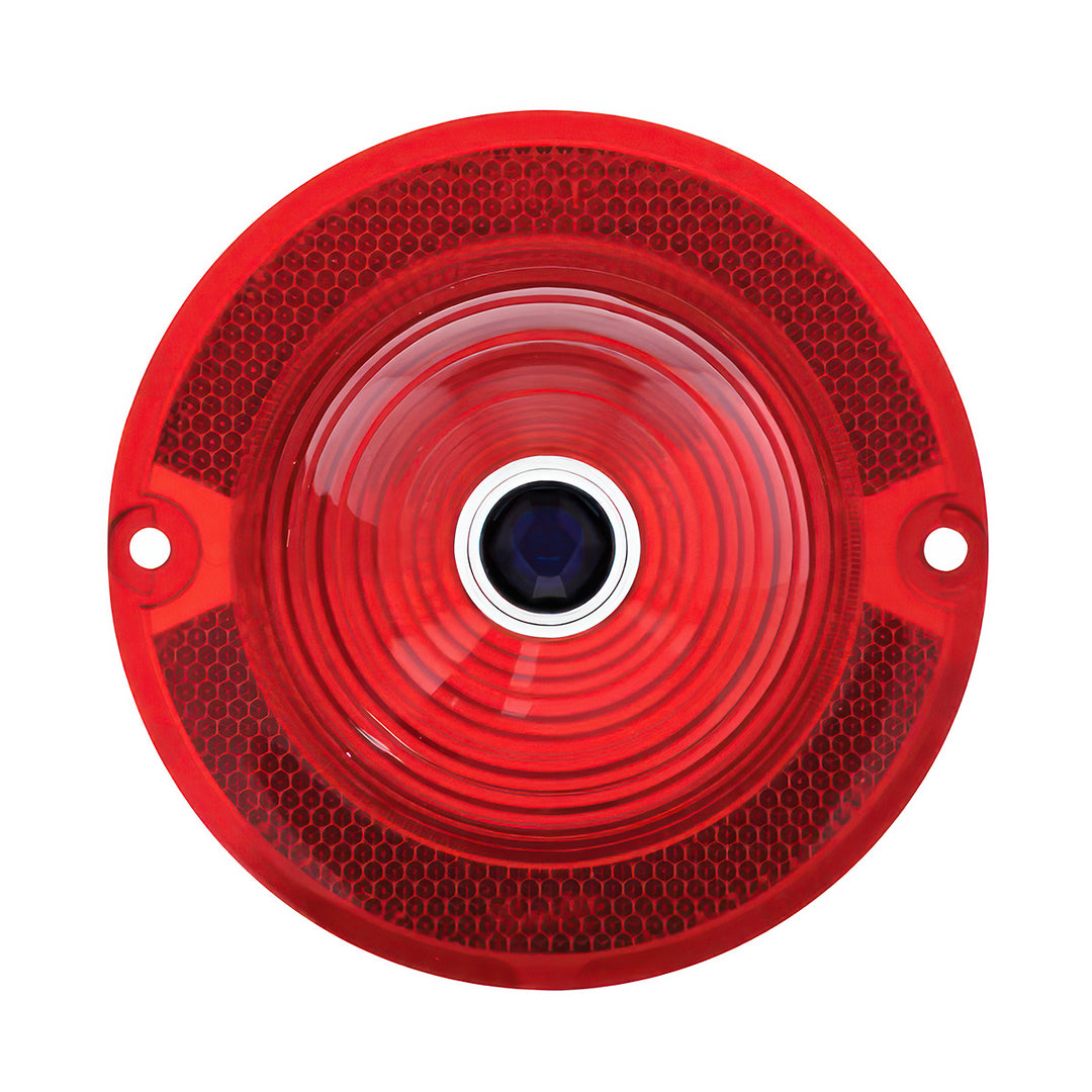 Tail Light Lens With Blue Dot For 1960-61 Chevy Passenger Car - View 1
