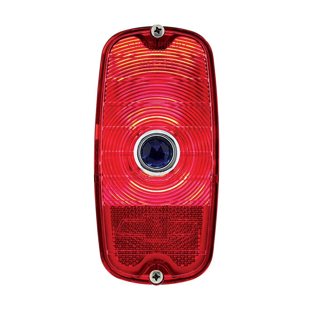 Tail Light With Blue Dot For 1960-66 Chevy &amp; GMC Fleetside Truck - View 1