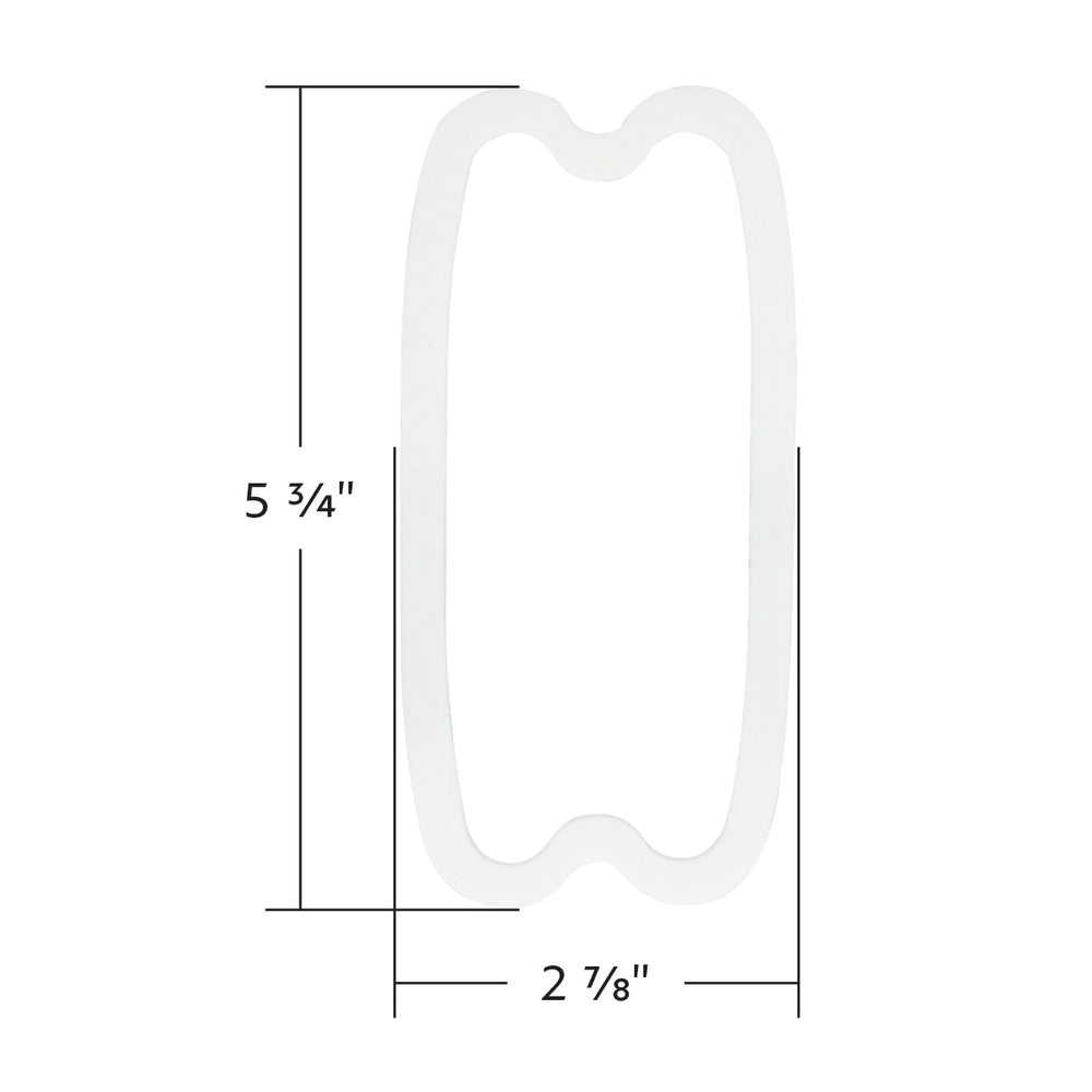 Tail Light Lens Gaskets For 1960-66 Chevy & GMC Truck (Pair) - View 2