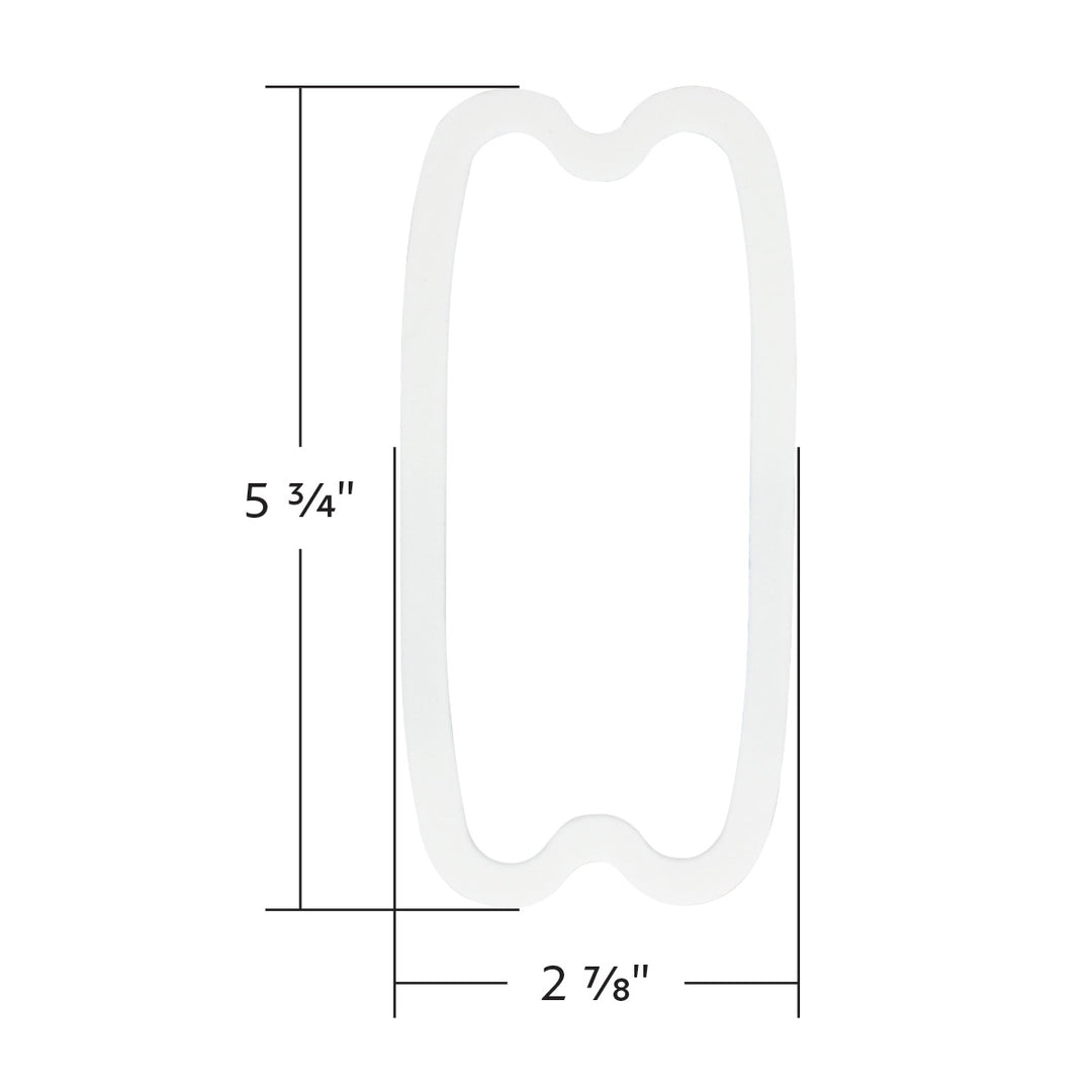 Tail Light Lens Gaskets For 1960-66 Chevy &amp; GMC Truck (Pair) - View 2