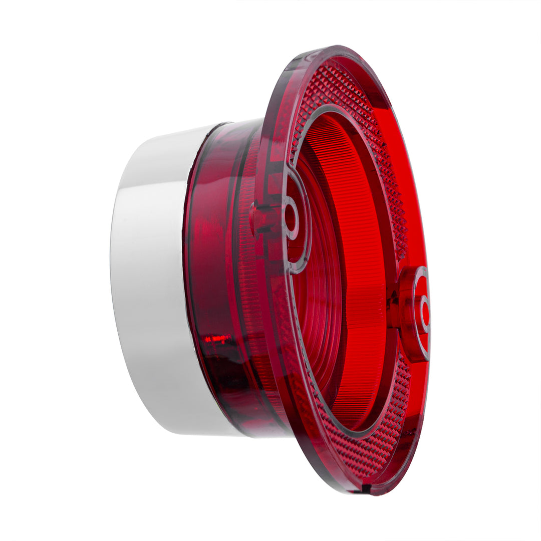 Tail Light Lens With Chrome Rim For 1963 Chevy Impala - View 3