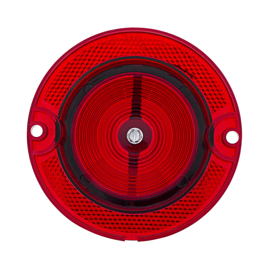 Tail Light Lens With Chrome Rim For 1963 Chevy Impala - View 4