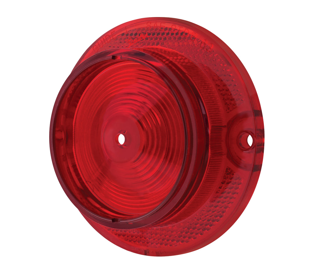 Tail Light Lens With "Guide" Script For 1963 Chevy Passenger Car - View 2