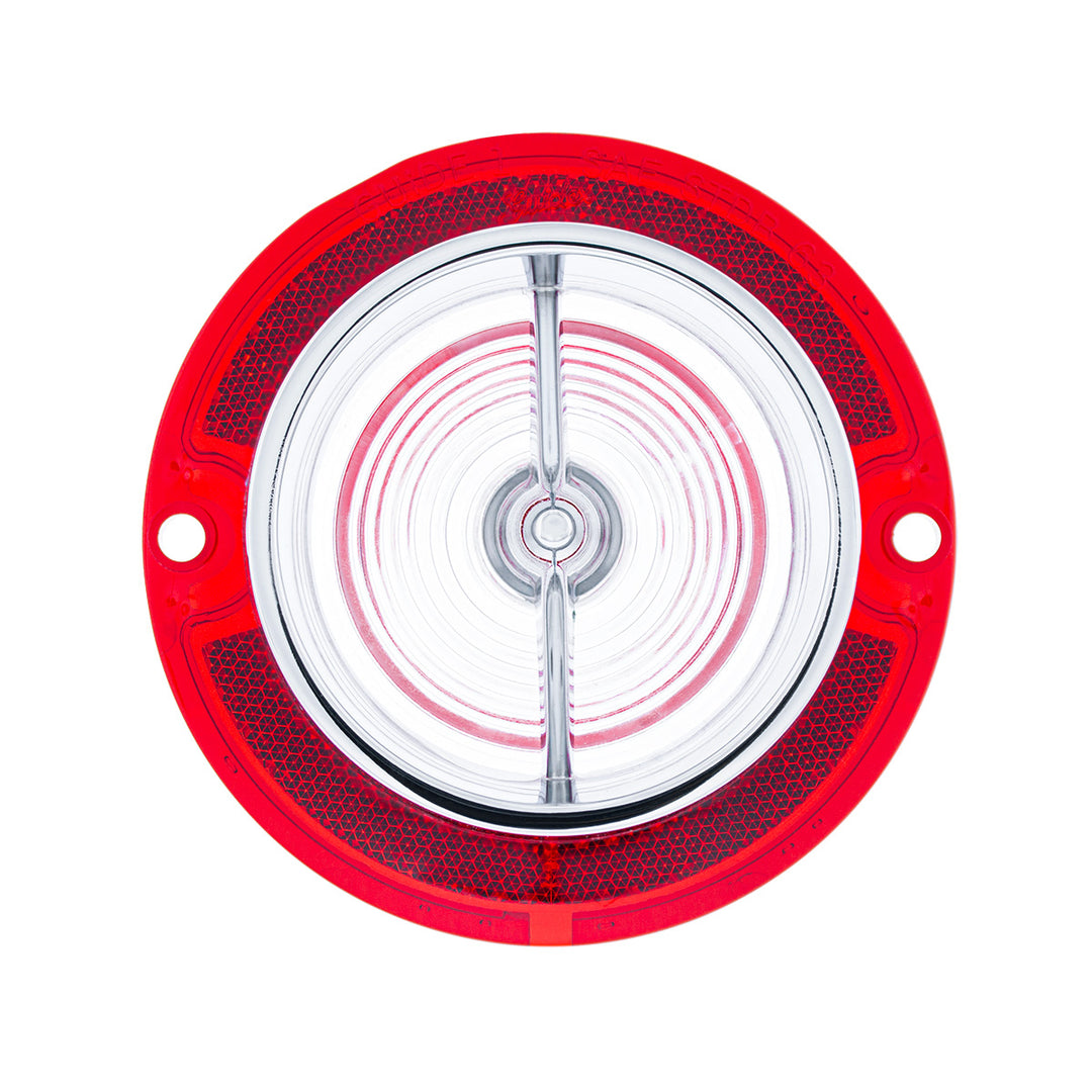 Backup Lens With Chrome Rim For 1963 Chevy Passenger Car - View 1