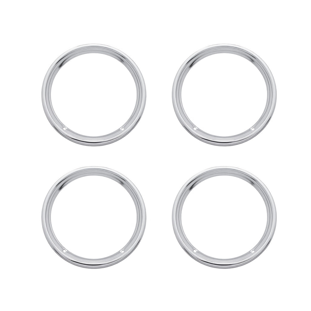 Stainless Steel Headlight Bezels For 1964 Chevy Impala (Set of 4) - View 1