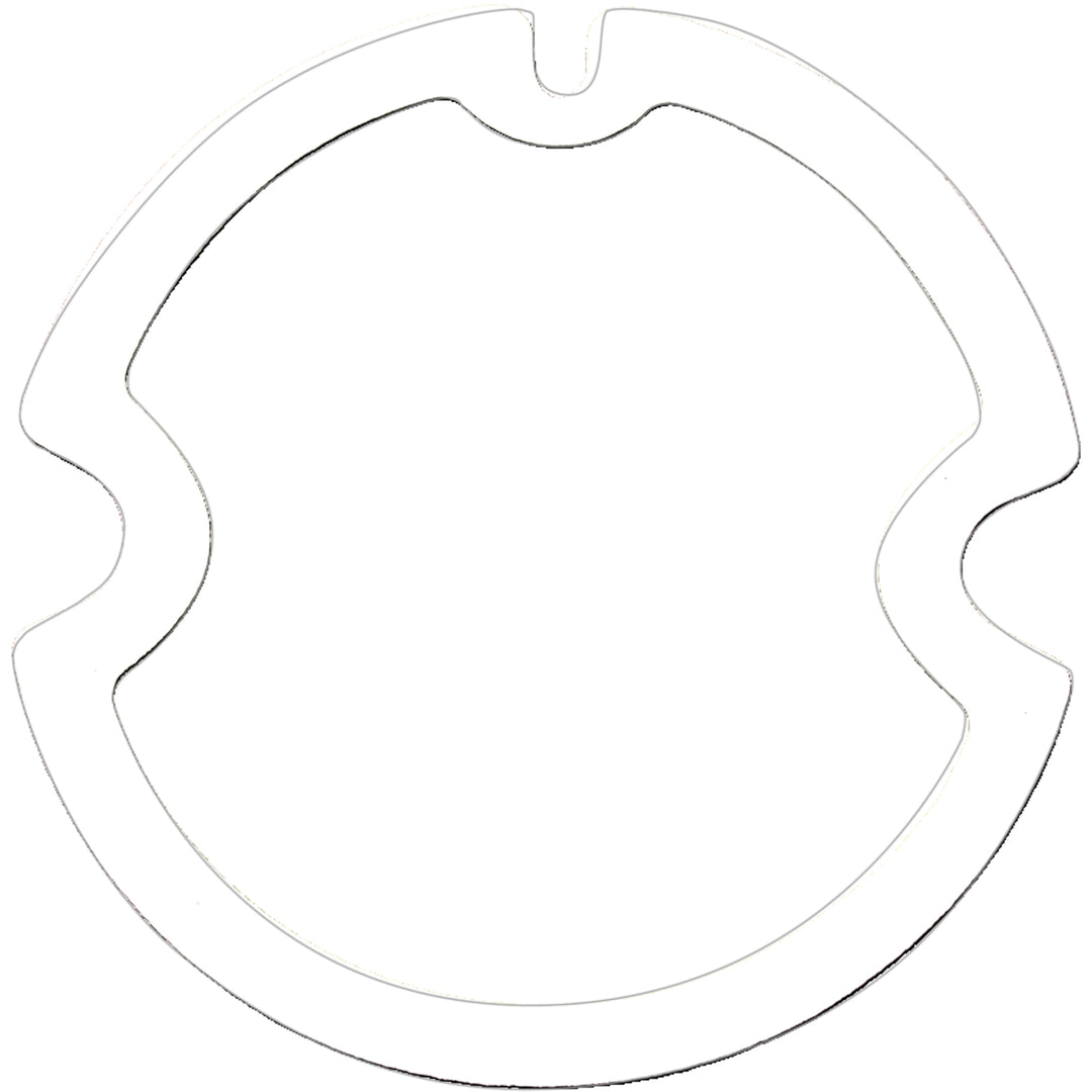 Tail Light Lens Gasket White Foam Material For 1964 Chevy Impala - View 1