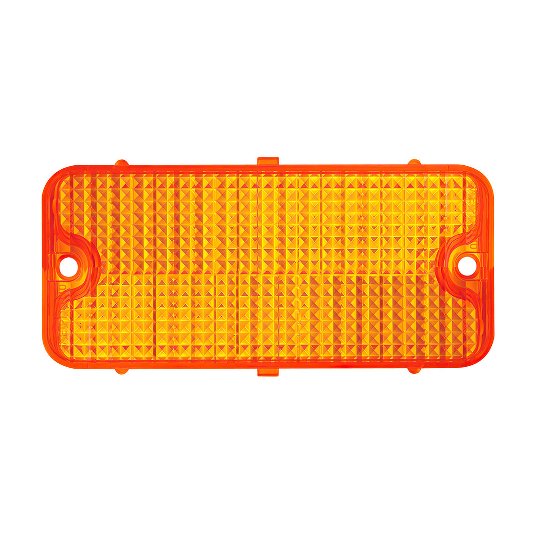 Parking Light Lens For 1967-68 Chevy Truck, Amber - View 1