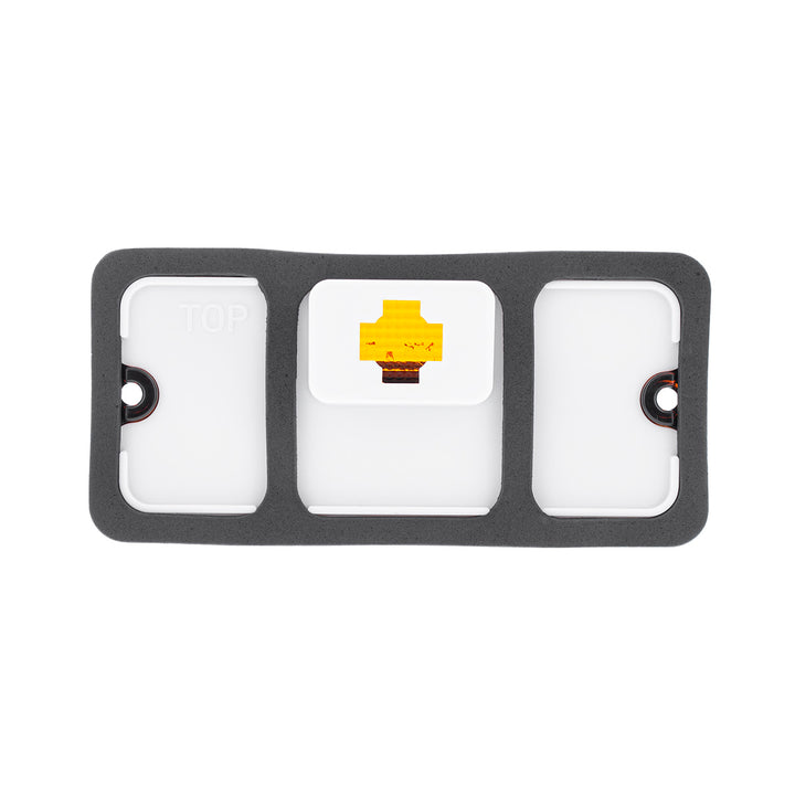Deluxe Side Marker Light With Stainless Steel Trim For 1968-1972 Chevrolet &amp; GMC Truck-Amber Lens - View 6